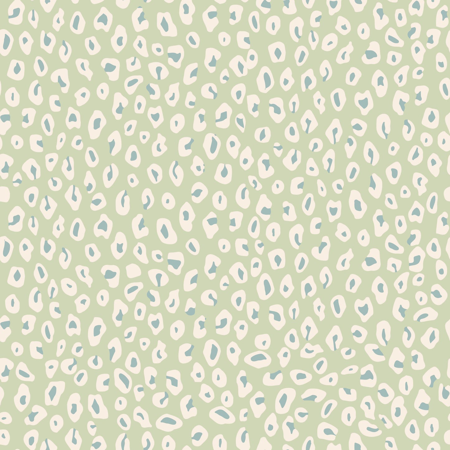 Mint Leopard Wallpaper