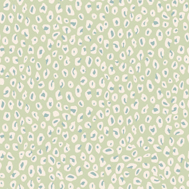 Mint Leopard Wallpaper