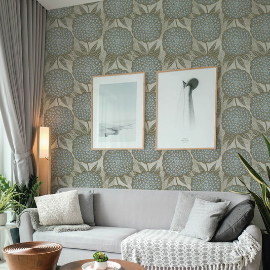 Intangible Marigolds Wallpaper