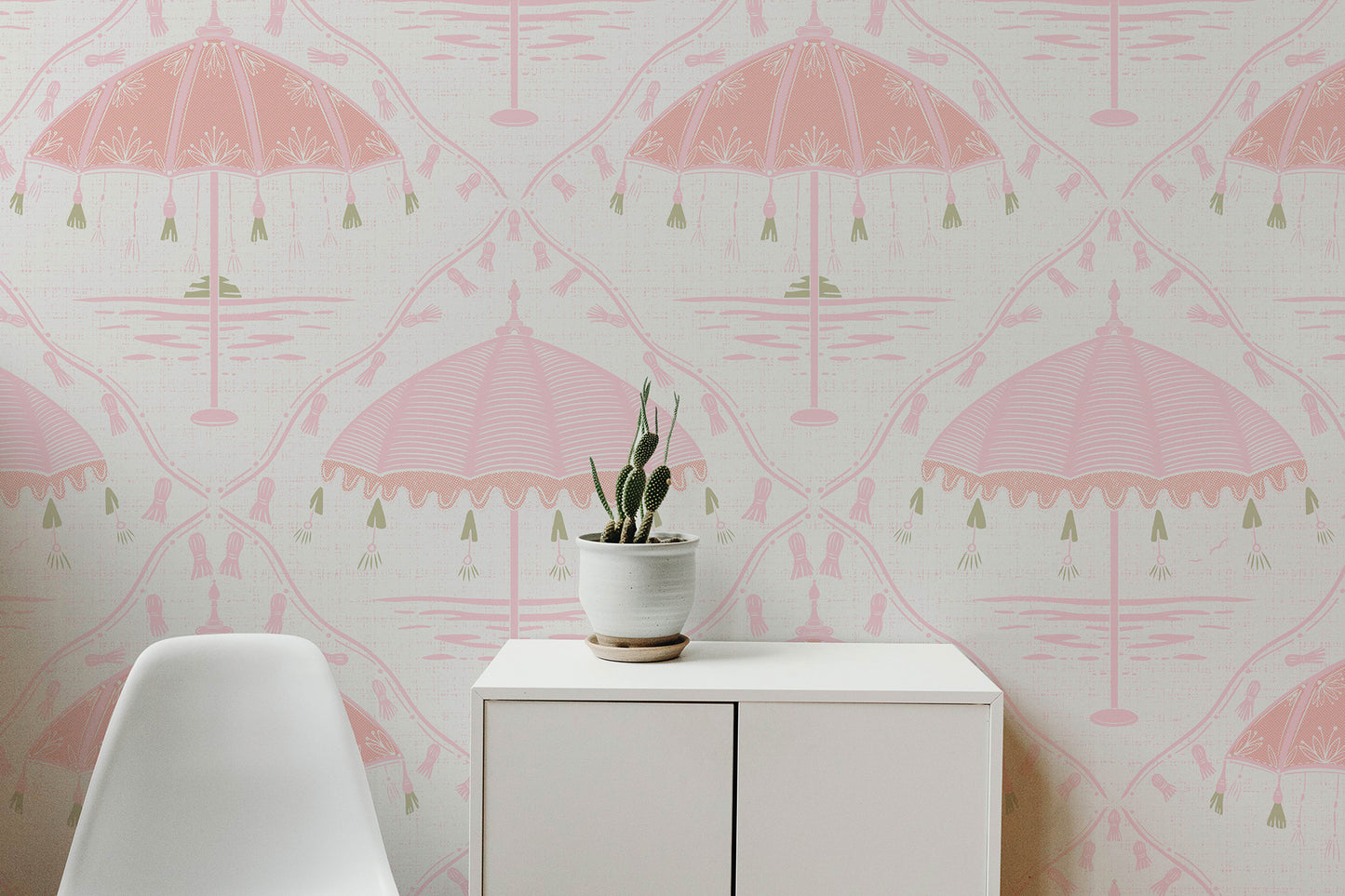 Fancy Beach Umbrella Wallpaper