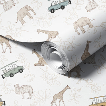 Safari Expedition Wallpaper