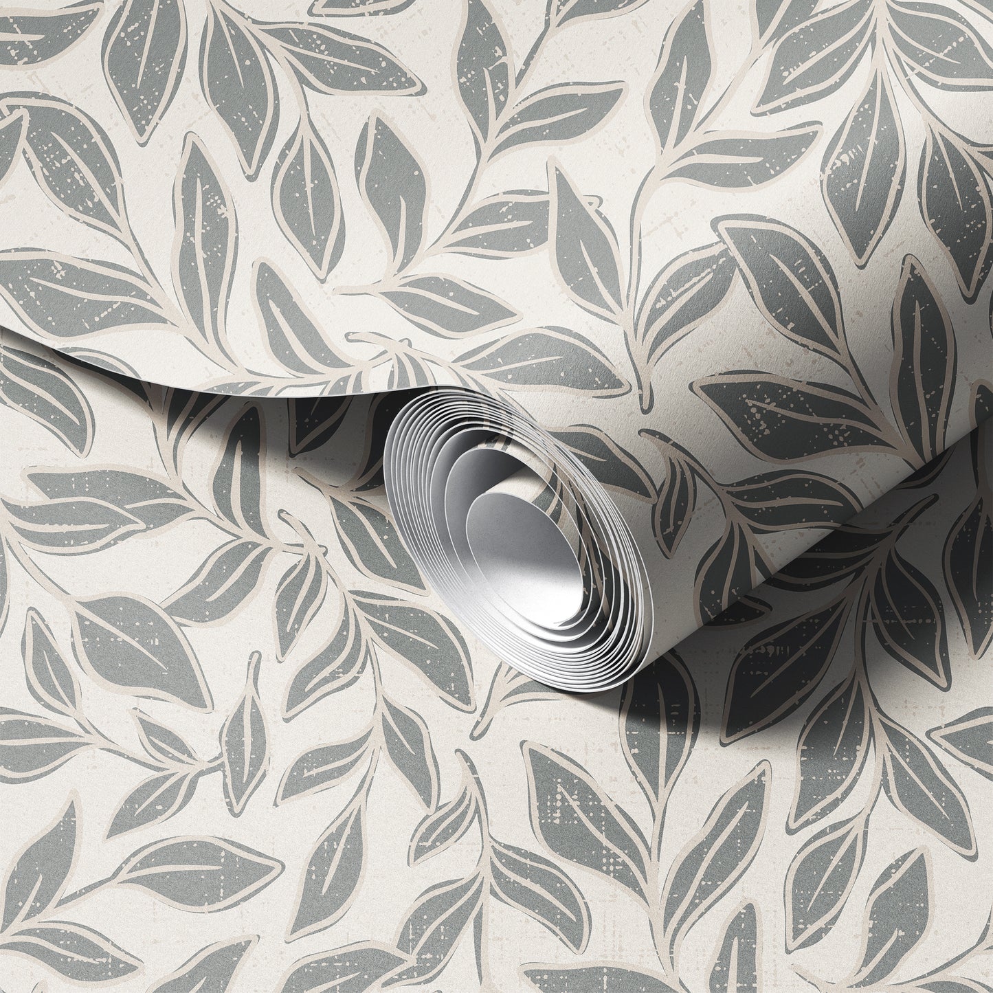 Textured Japandi Farmhouse Wallpaper