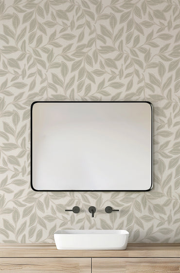 Textured Japandi Farmhouse Wallpaper