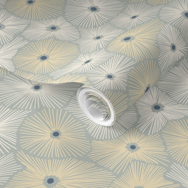 Abstract Boho Sea Anemones Wallpaper