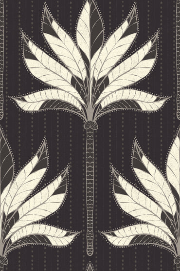 Art Deco Palm Wallpaper