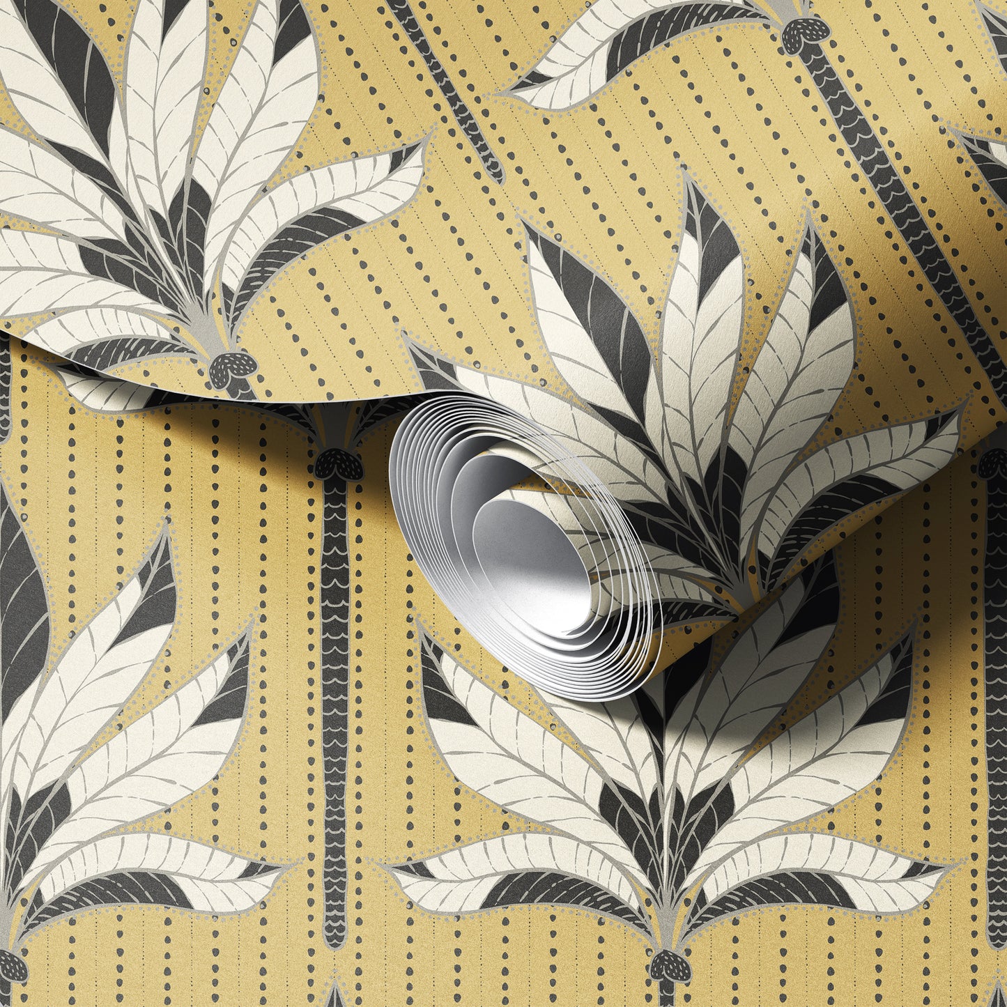 Art Deco Palm Wallpaper