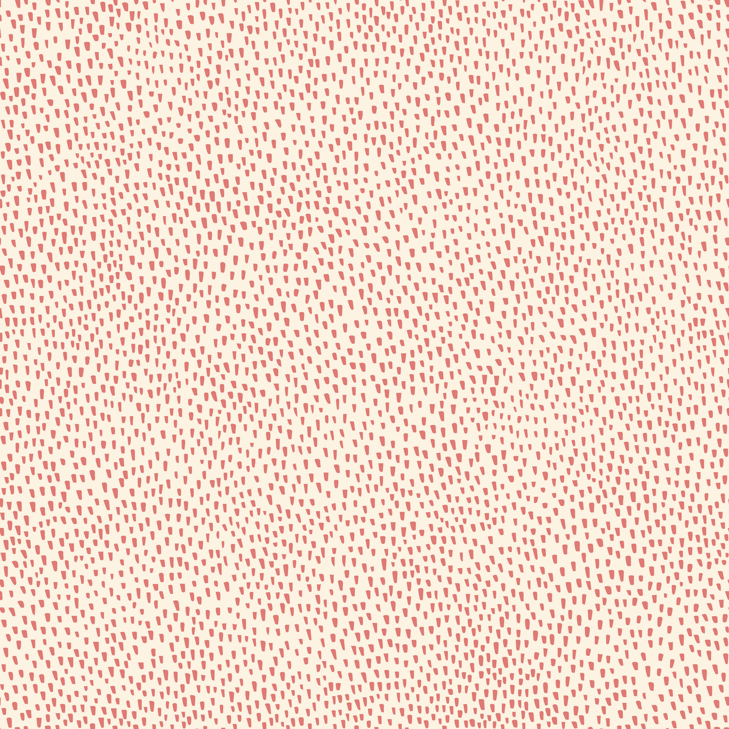Audrey's Seedlings in Light Red and Cream Wallpaper