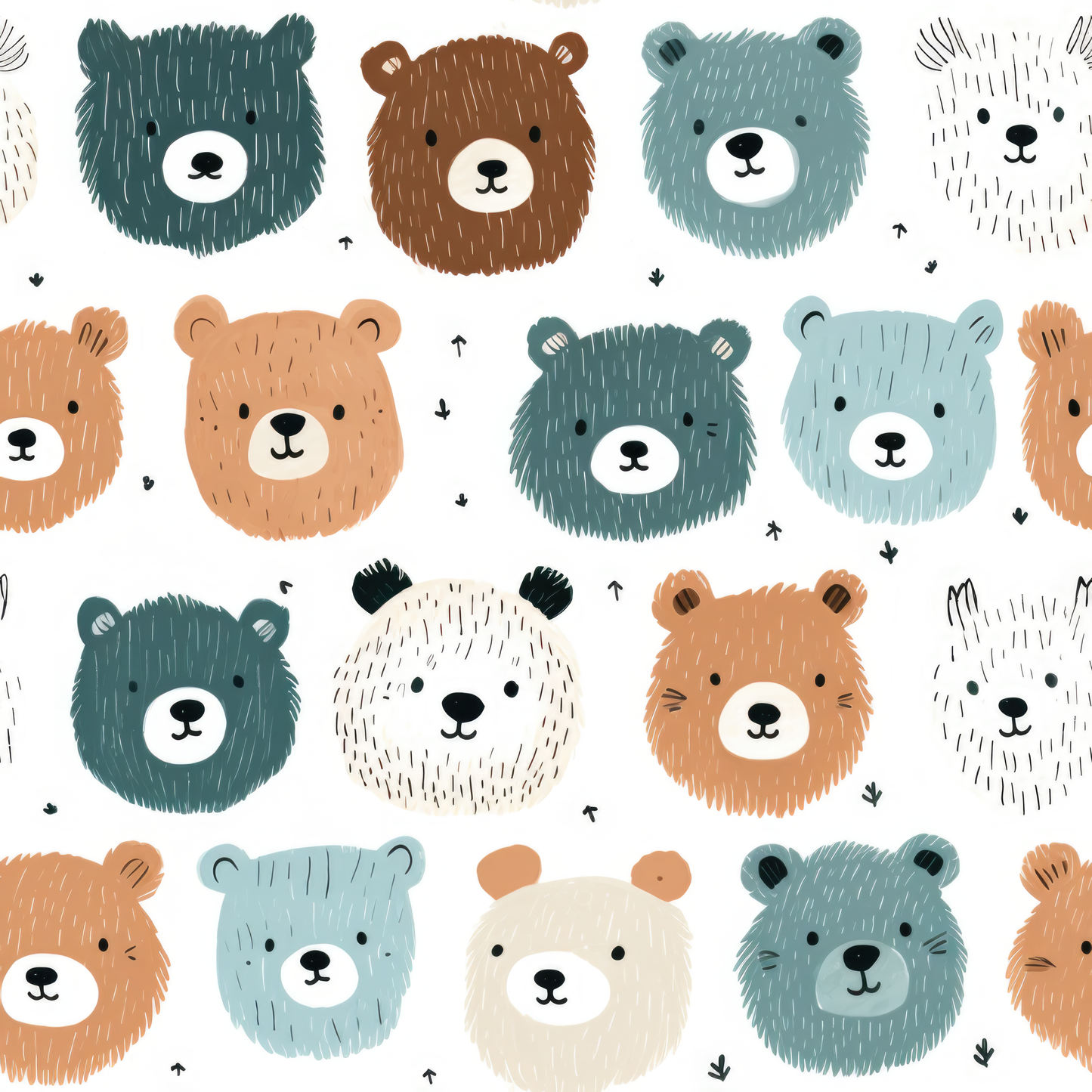 Baby Bear Face Wallpaper