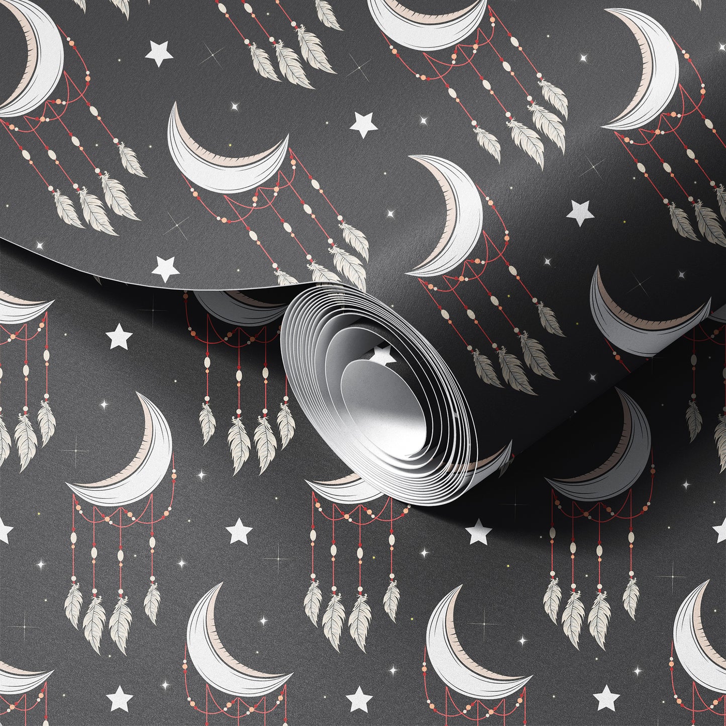 Bohemian Moon Night Wallpaper
