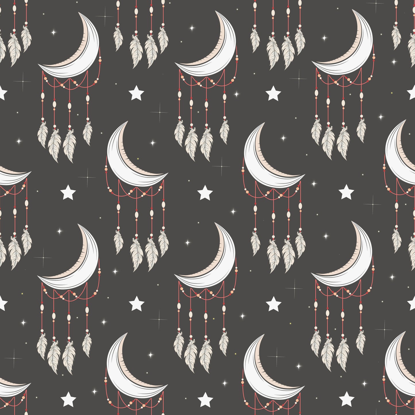 Bohemian Moon Night Wallpaper