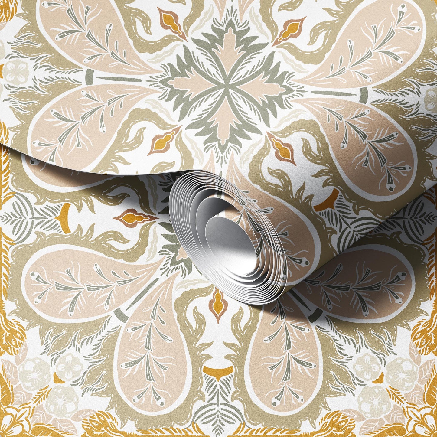 Light Botanical Paradise Wallpaper