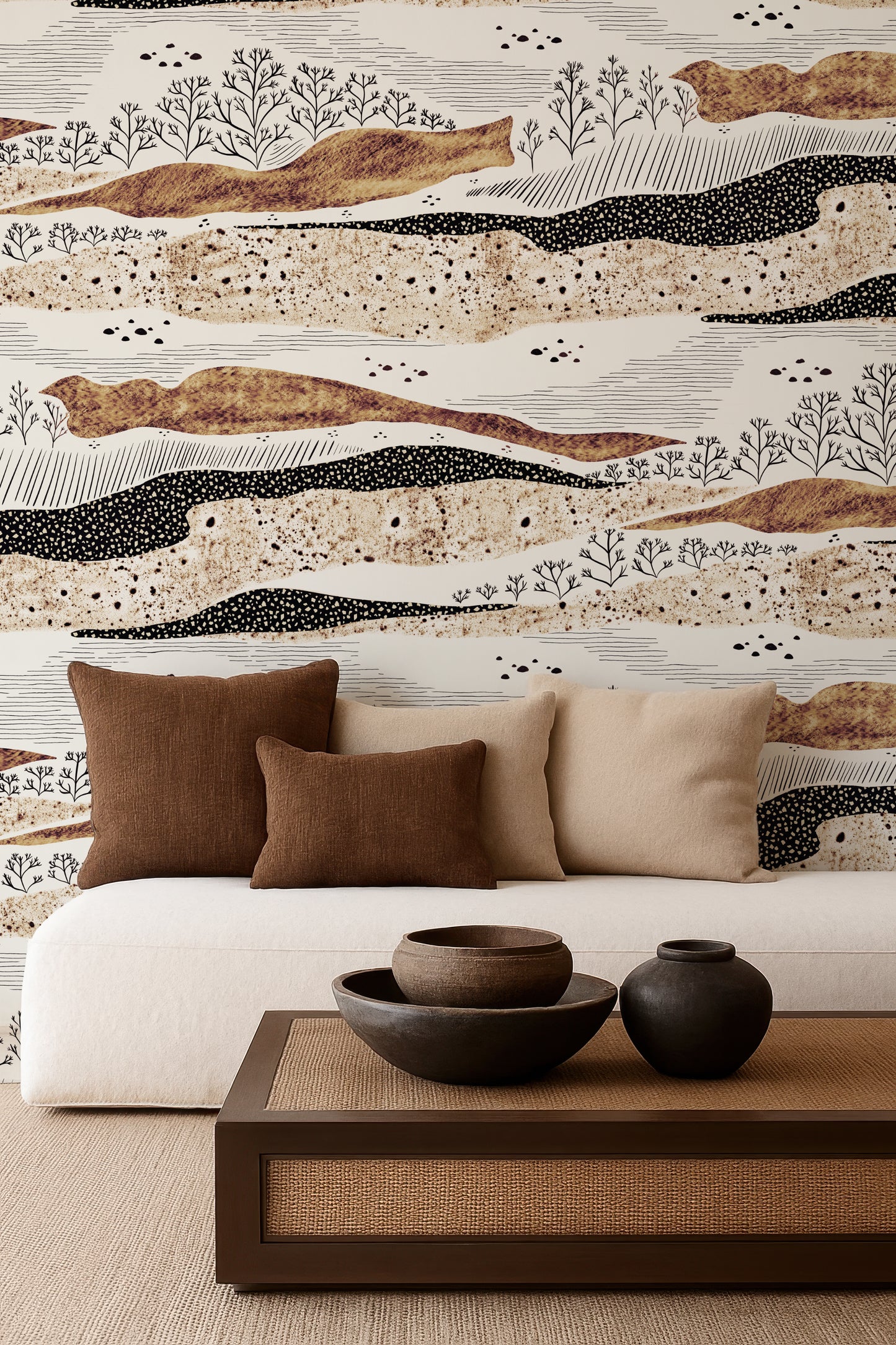 Calm Desert Peel and Stick Wallpaper