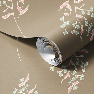 Charlotte in Tan Wallpaper