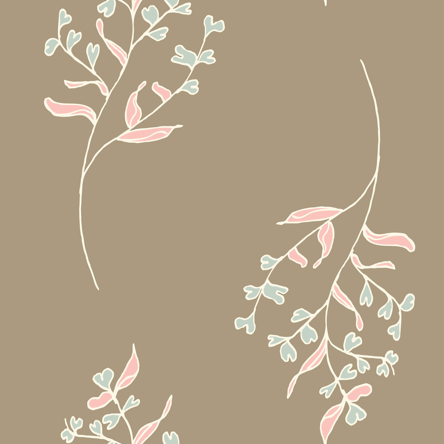 Charlotte in Tan Wallpaper