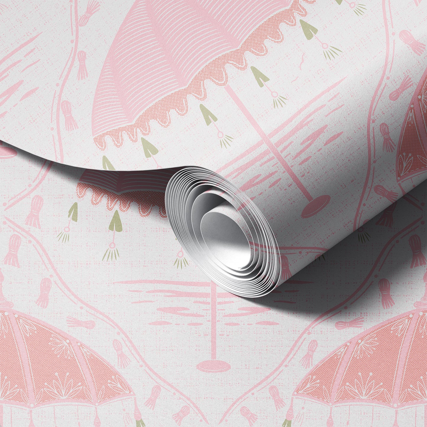 Fancy Beach Umbrella Wallpaper