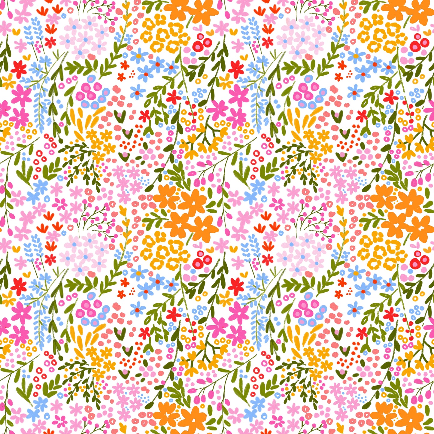 Floral Fiesta Wallpaper