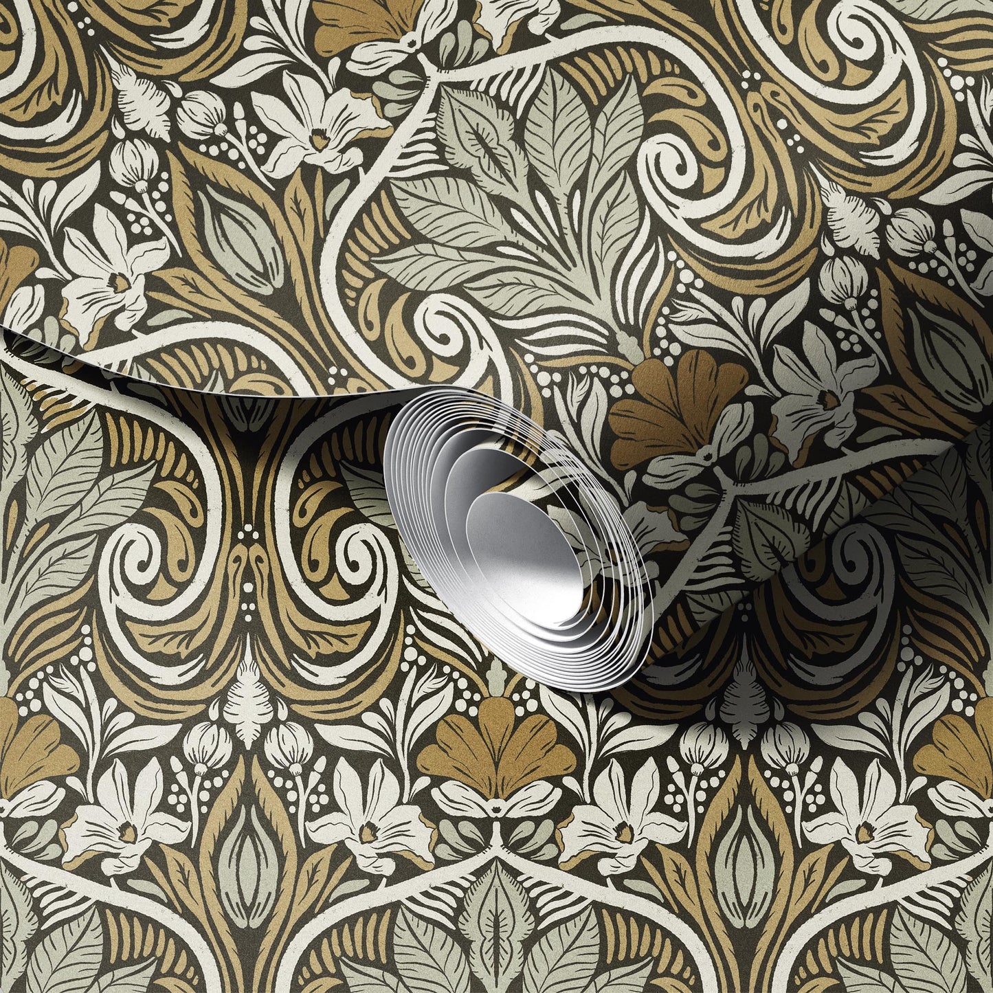 Floral Patio Wallpaper