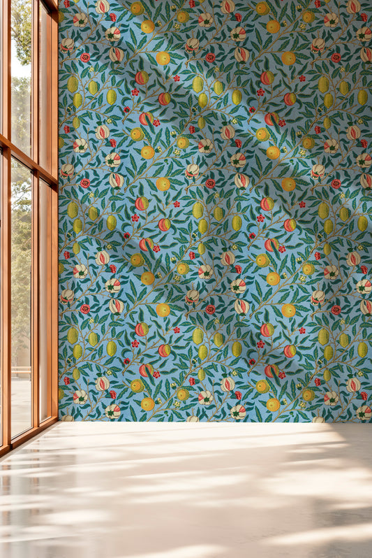 Four Fruits by William Morris Wallpaper