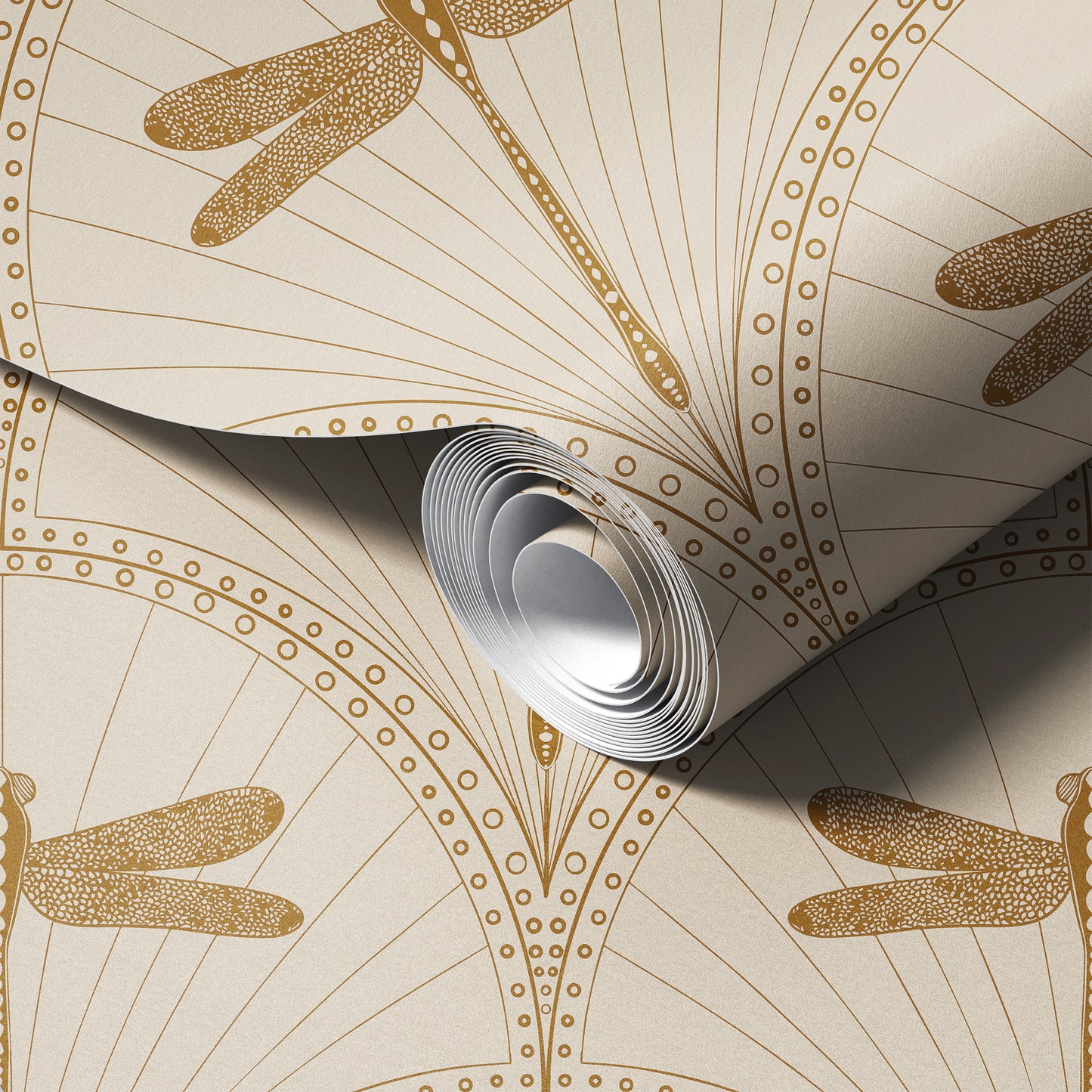 Glam Dragonflies Wallpaper