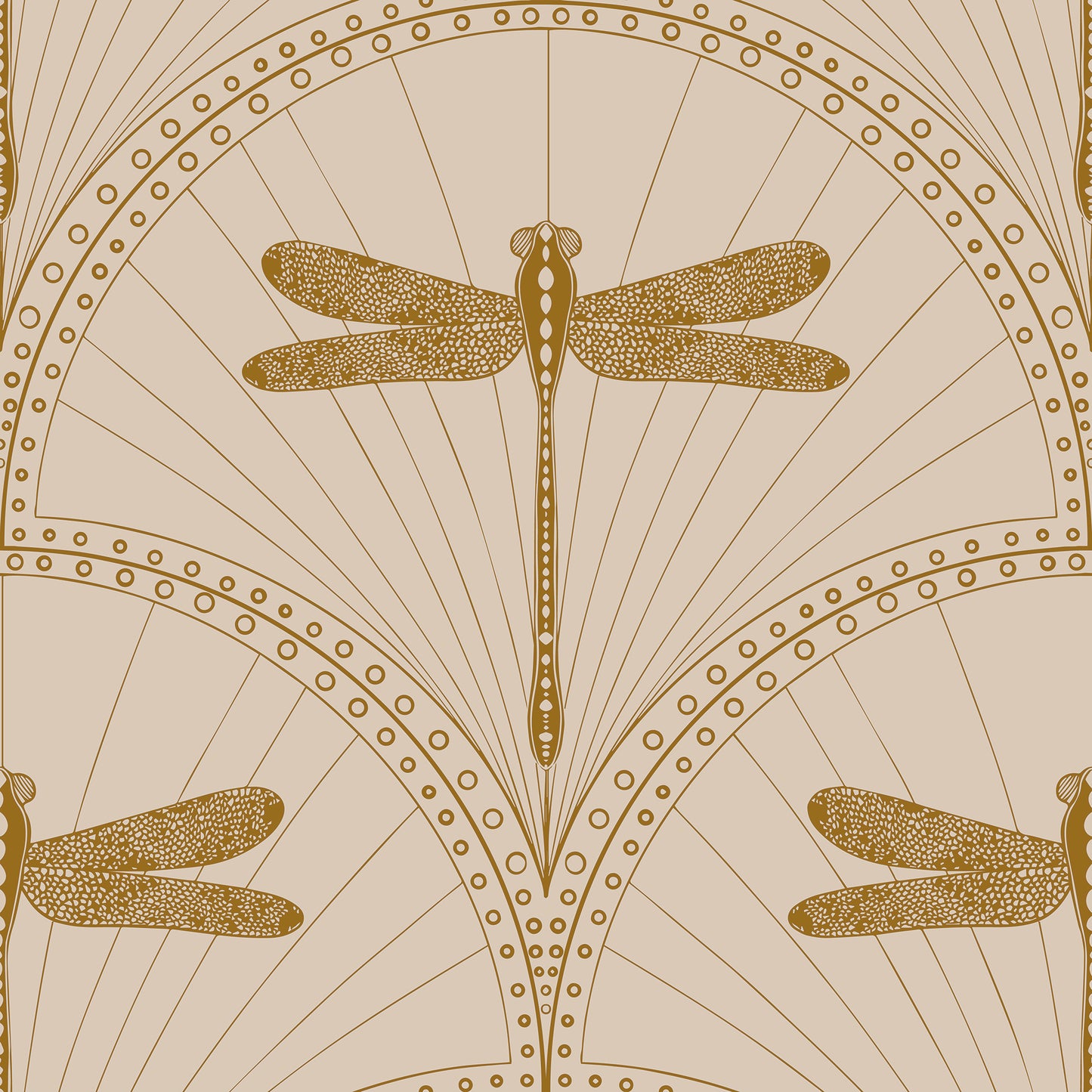Glam Dragonflies Wallpaper