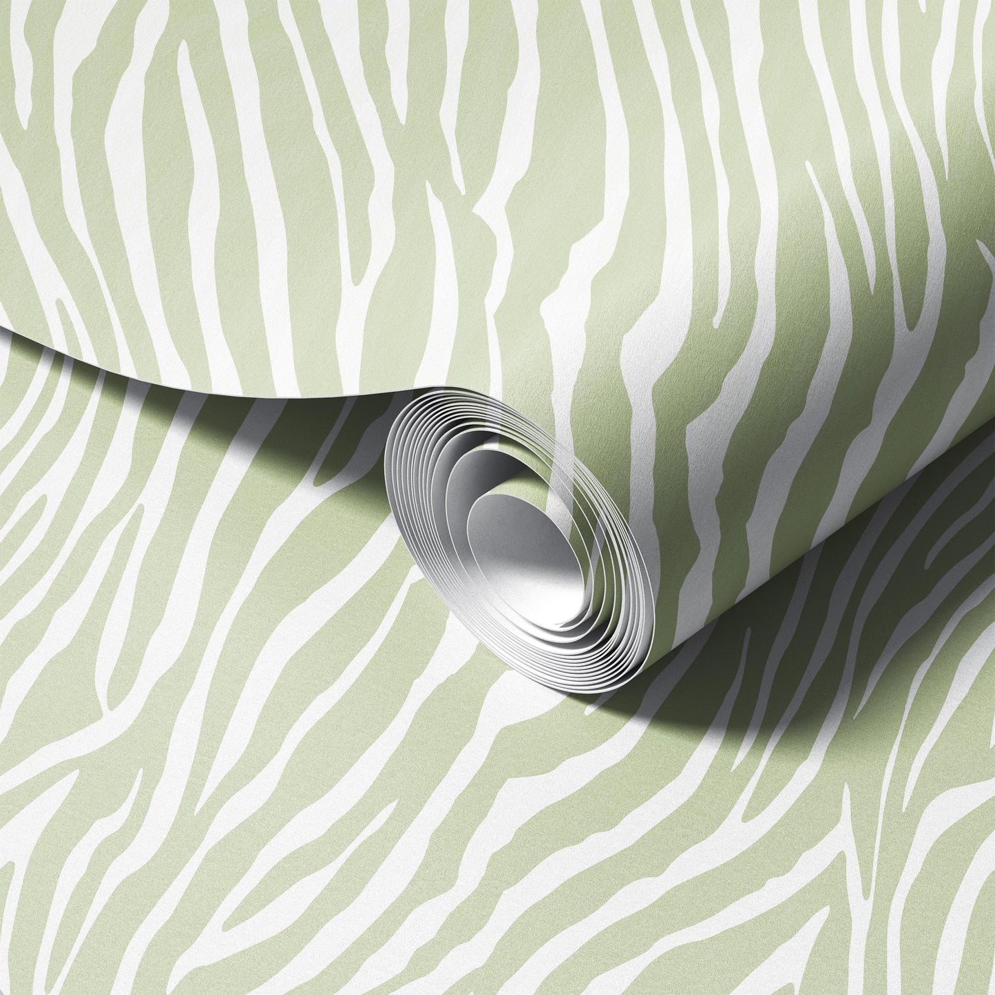 Green Zebra Wallpaper