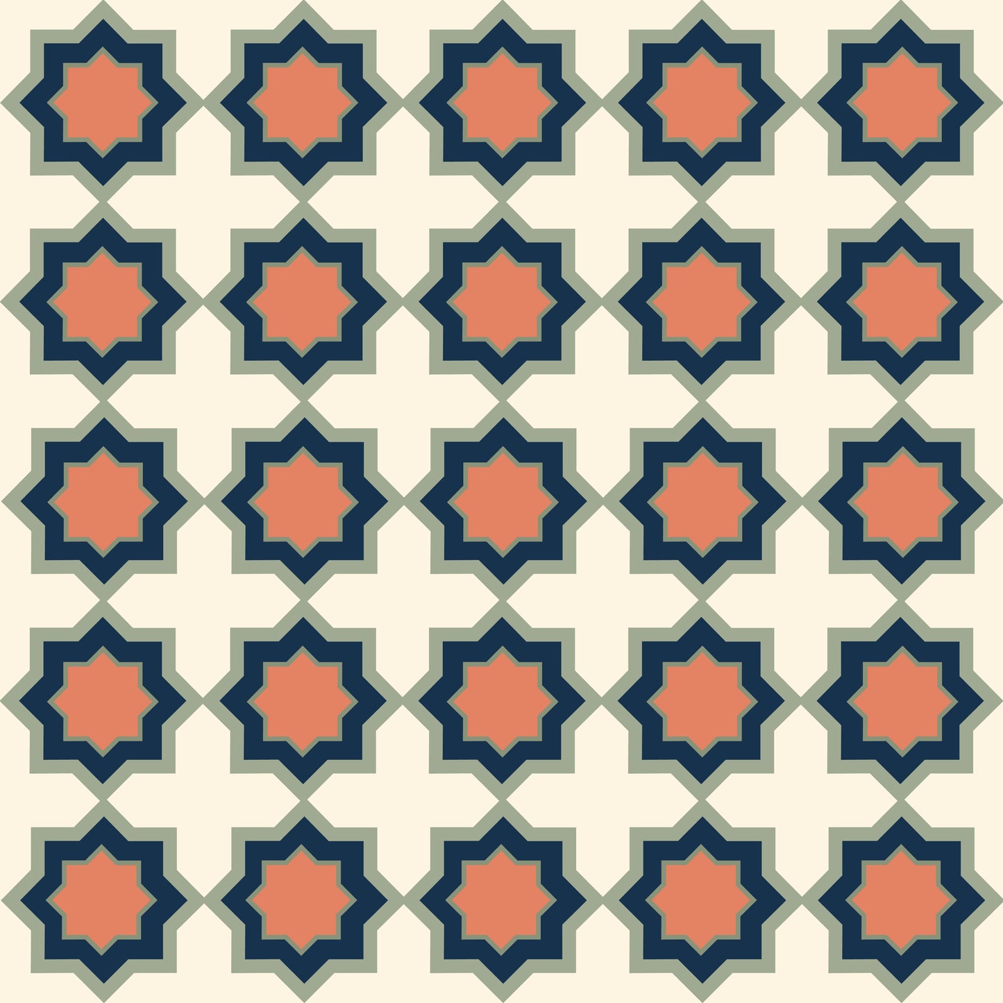 Backsplashes Star Tile Wallpaper