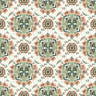 Mandala peel and stick wallpaper pattern detail