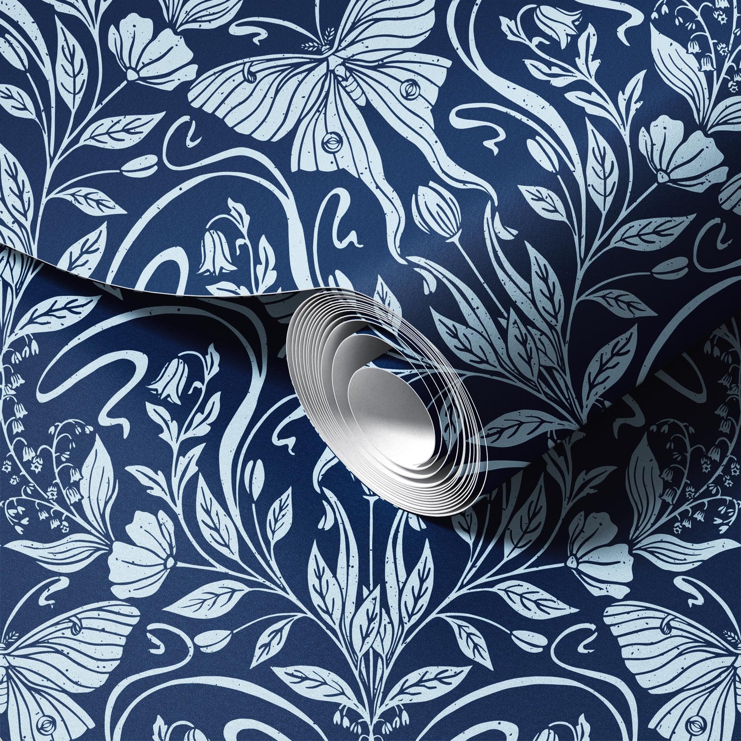 Moonlight Butterfly Wallpaper