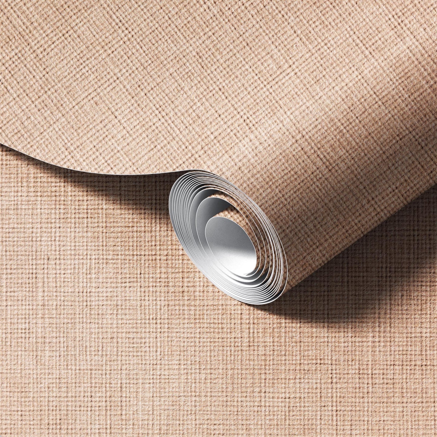 Natural Burlap Wallpaper