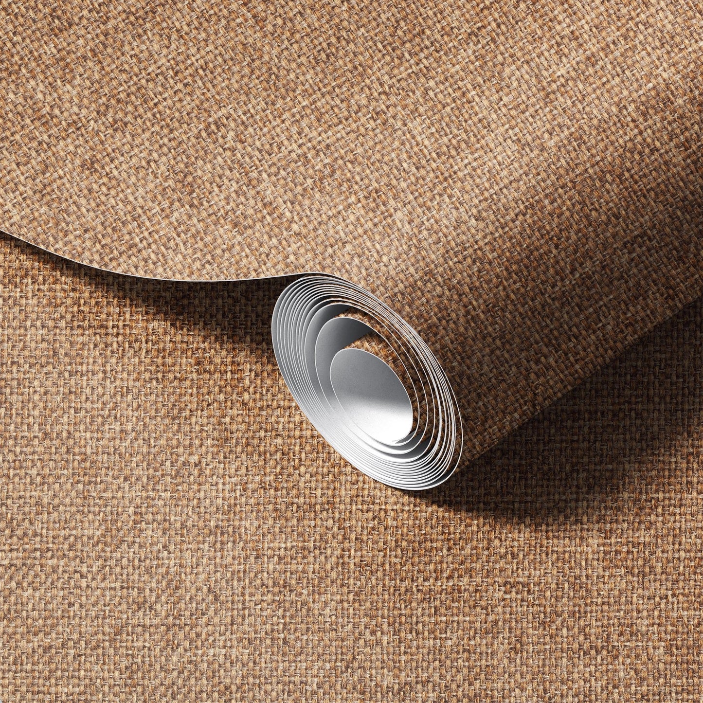 Natural Burlap Wallpaper