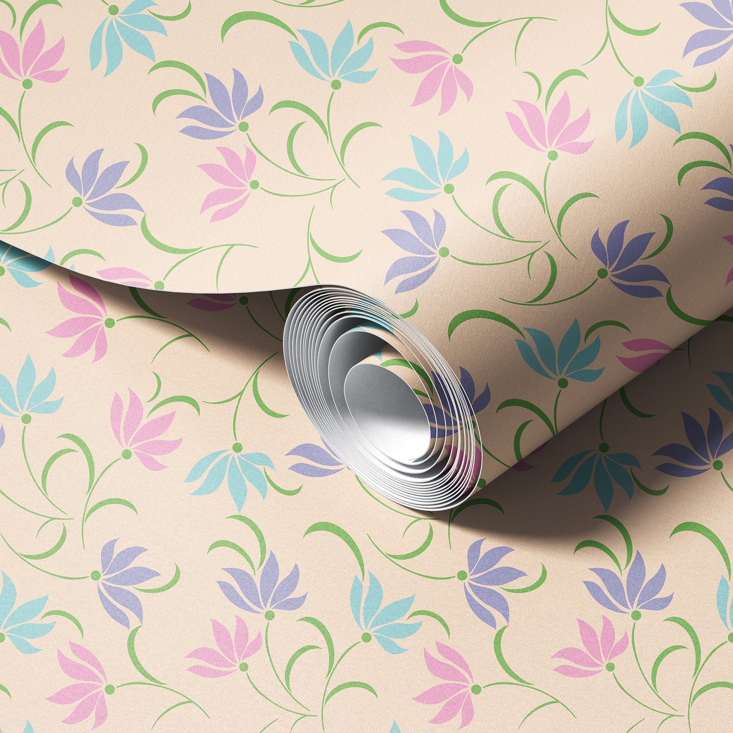 Pastel Petals Wallpaper