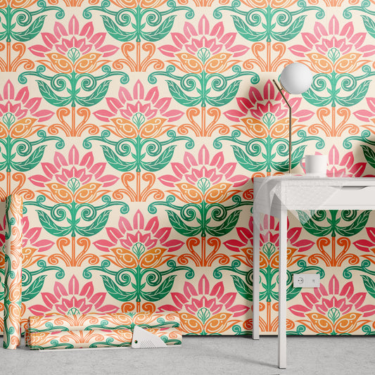 Peaceful Lotus Wallpaper