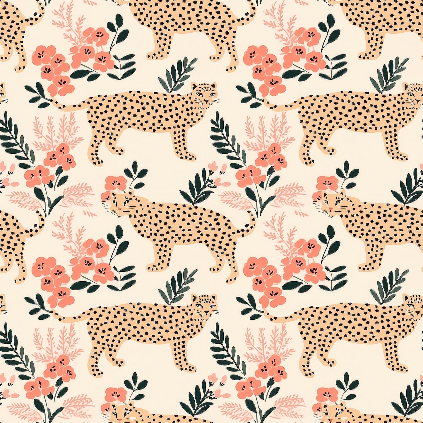 Purrfectly Wild Wallpaper.