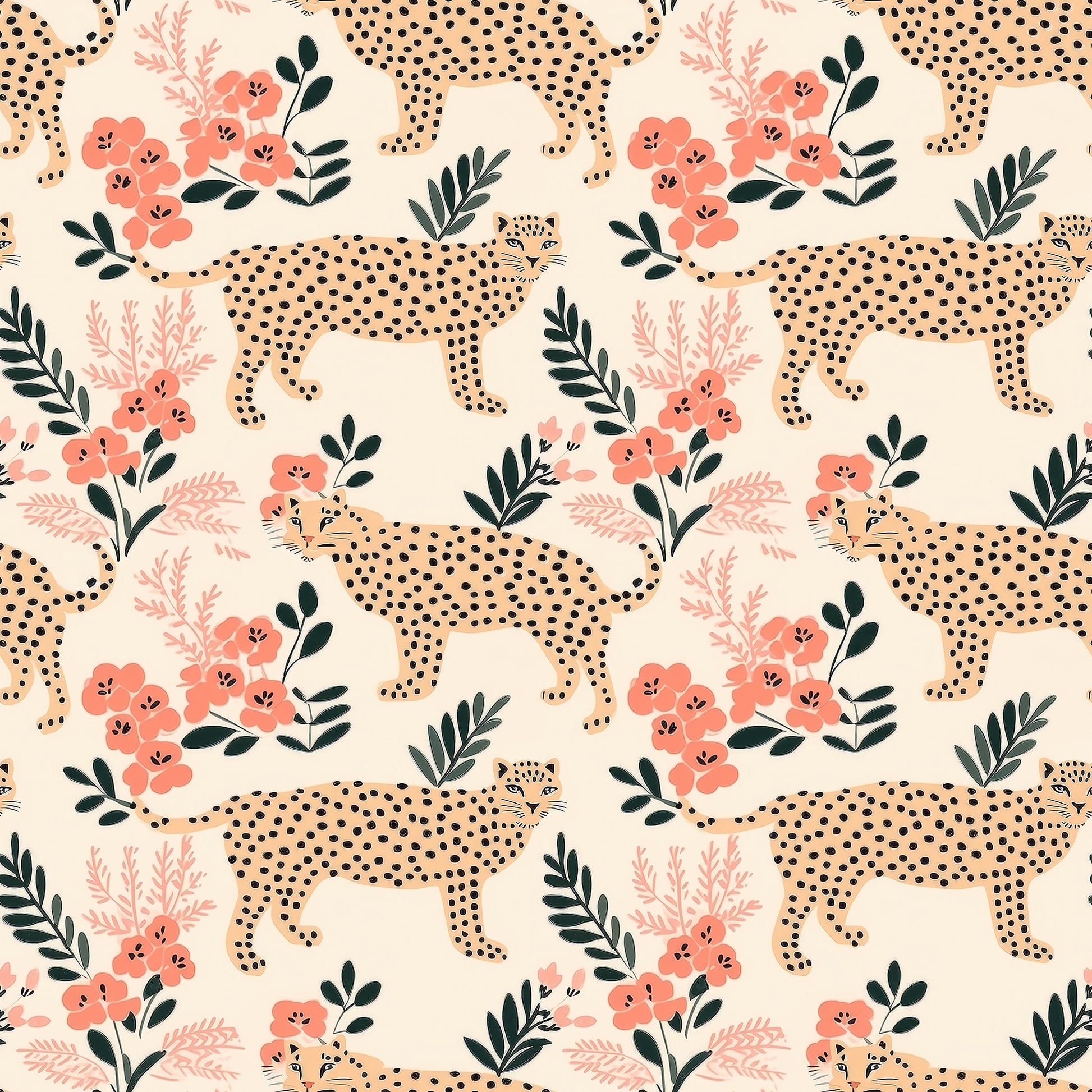 Purrfectly Wild Wallpaper.