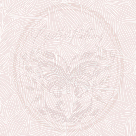 Sahara Botanical Light Pink peel and stick wallpaper pattern swatch
