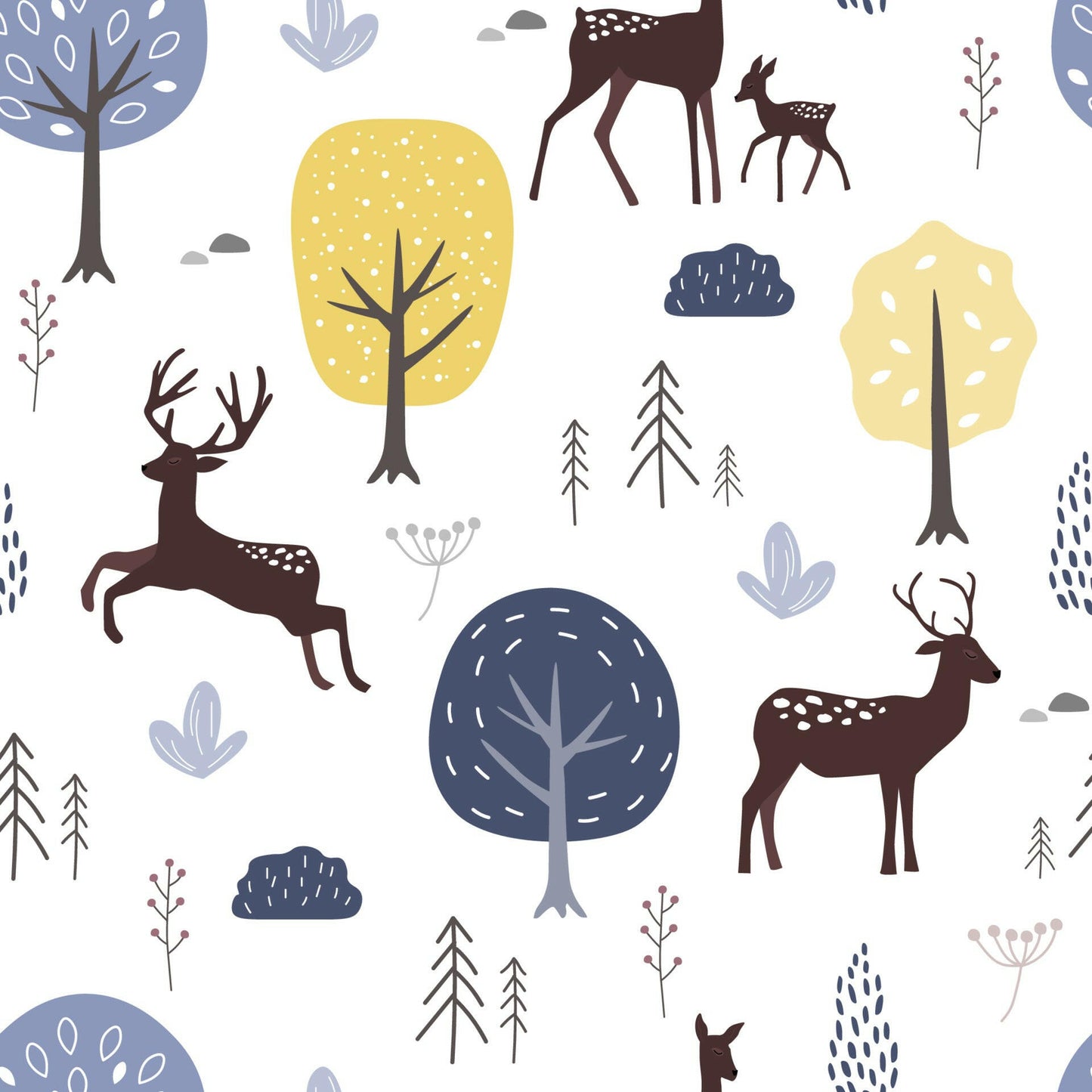Scandi Forest Wallpaper