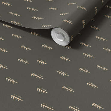 Scattered Pine Trees Wallpaper