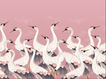 Feather Waltz Peel and Stick Wall Mural