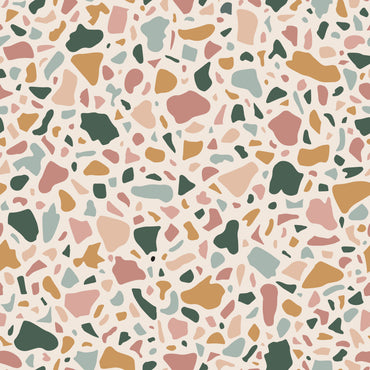 Multicolor Terrazzo Wallpaper
