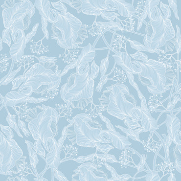 True Classic Blue peel and stick wallpaper pattern detail