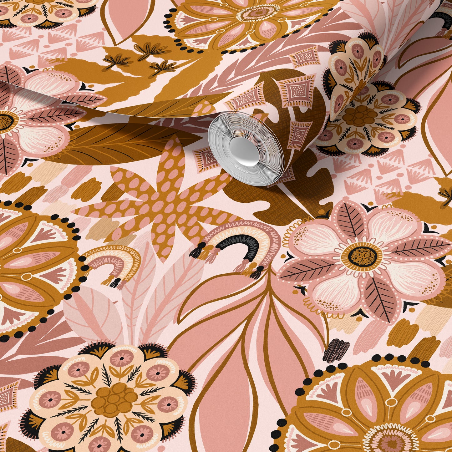Vintage Boho Wallpaper