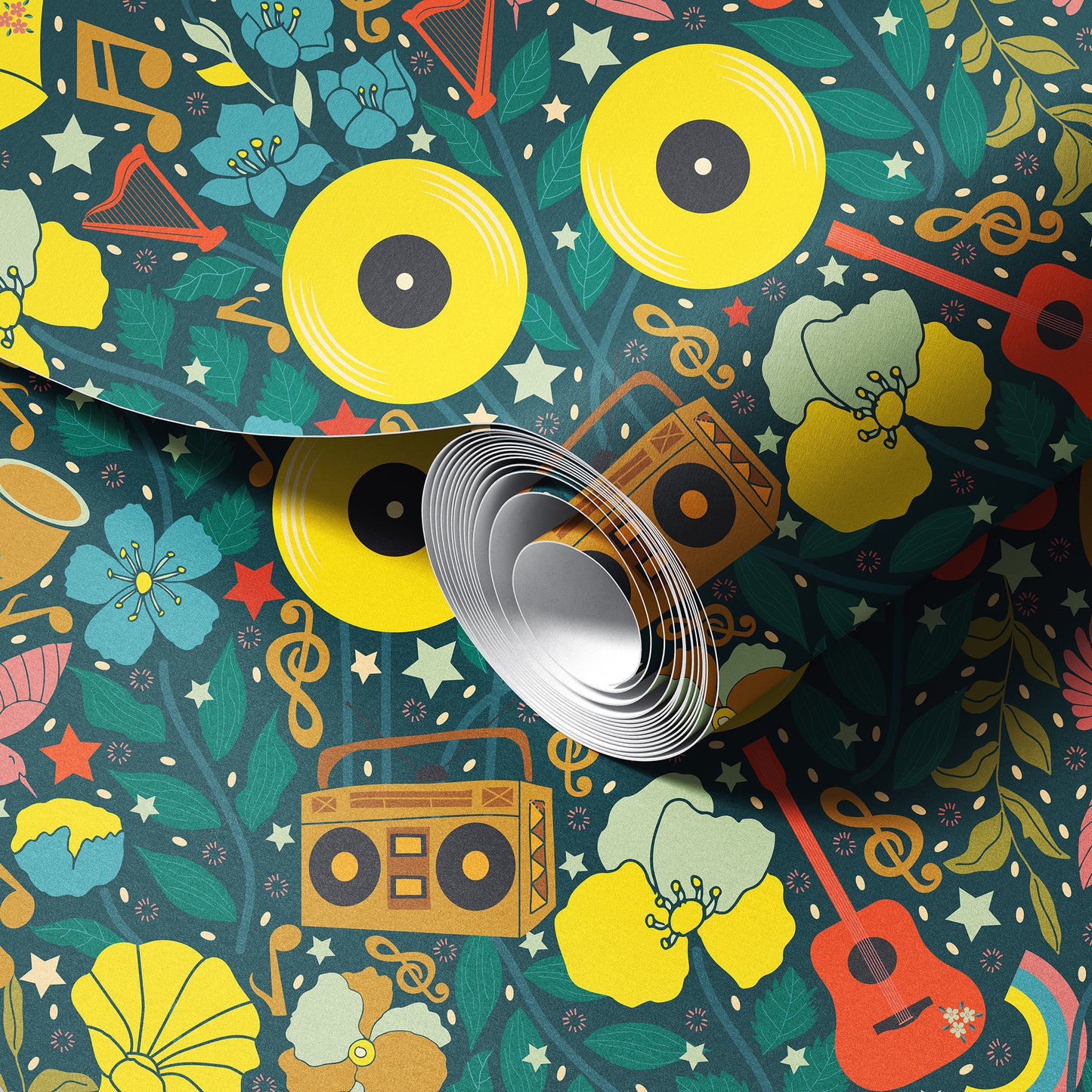 Where the Music Grows Wallpaper