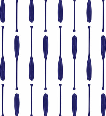 Lake Life Oars Print Wallpaper