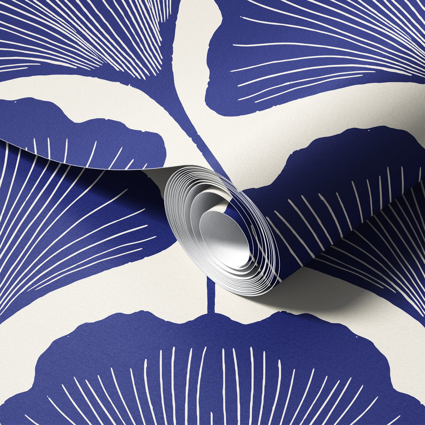 Ginkgo Scallop Wallpaper