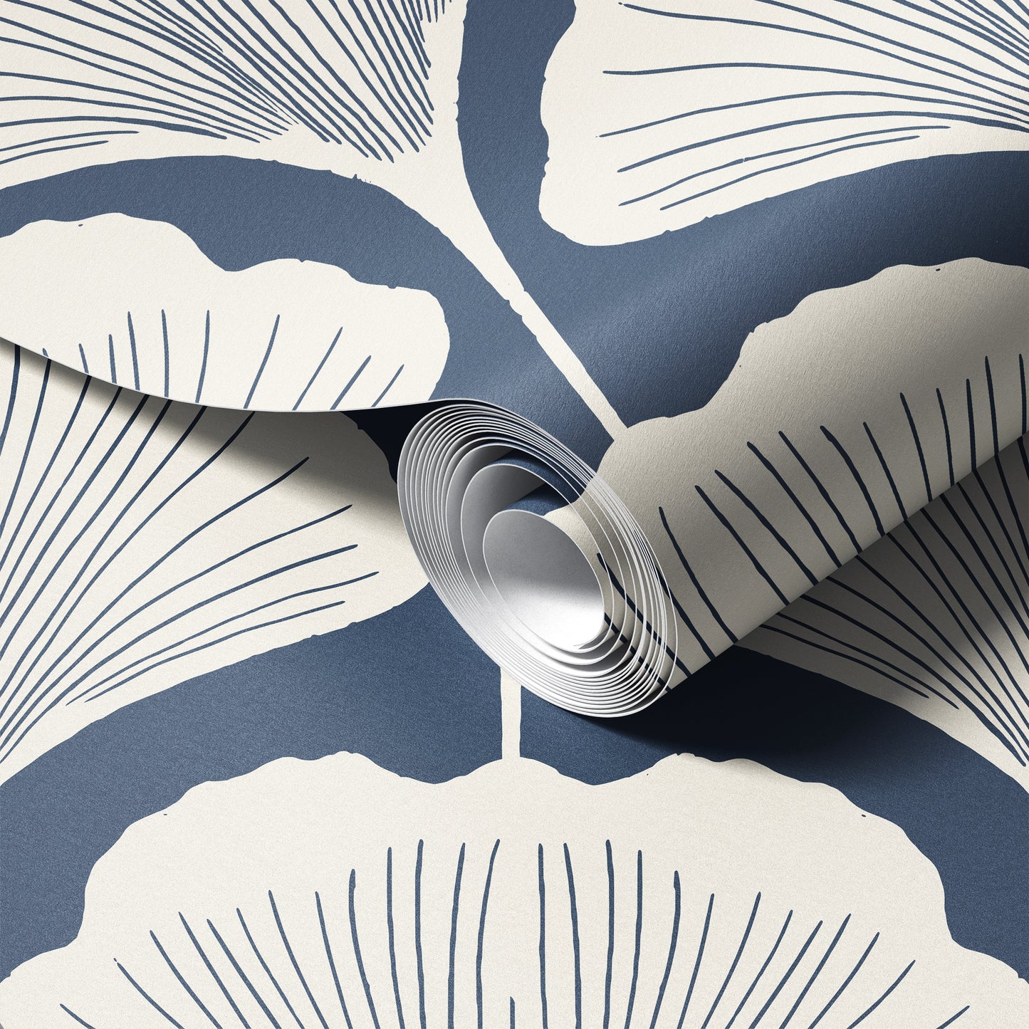 Ginkgo Scallop Wallpaper