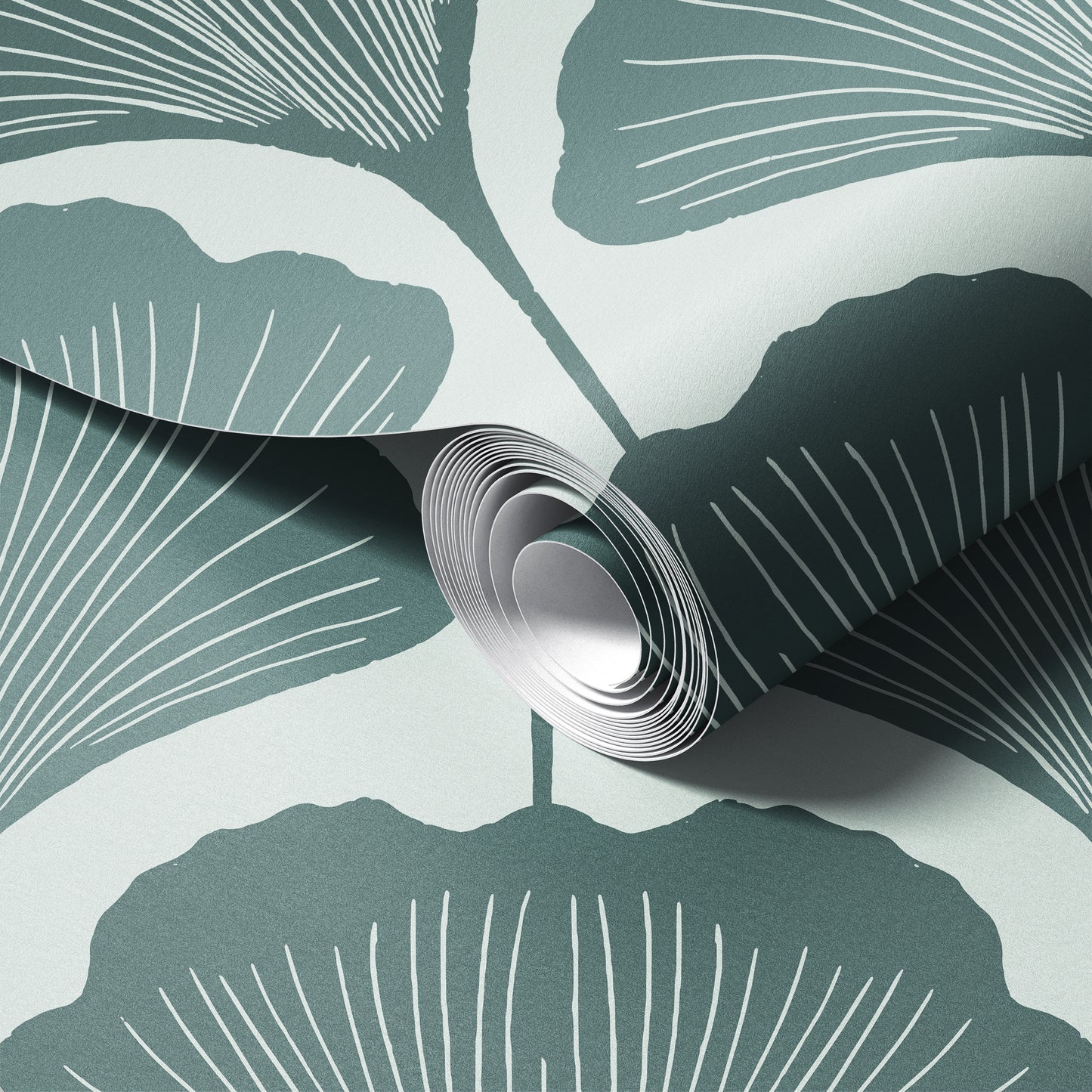 Ginkgo Scallop Wallpaper