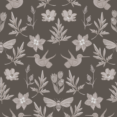 Birds and Bees Wallpaper
