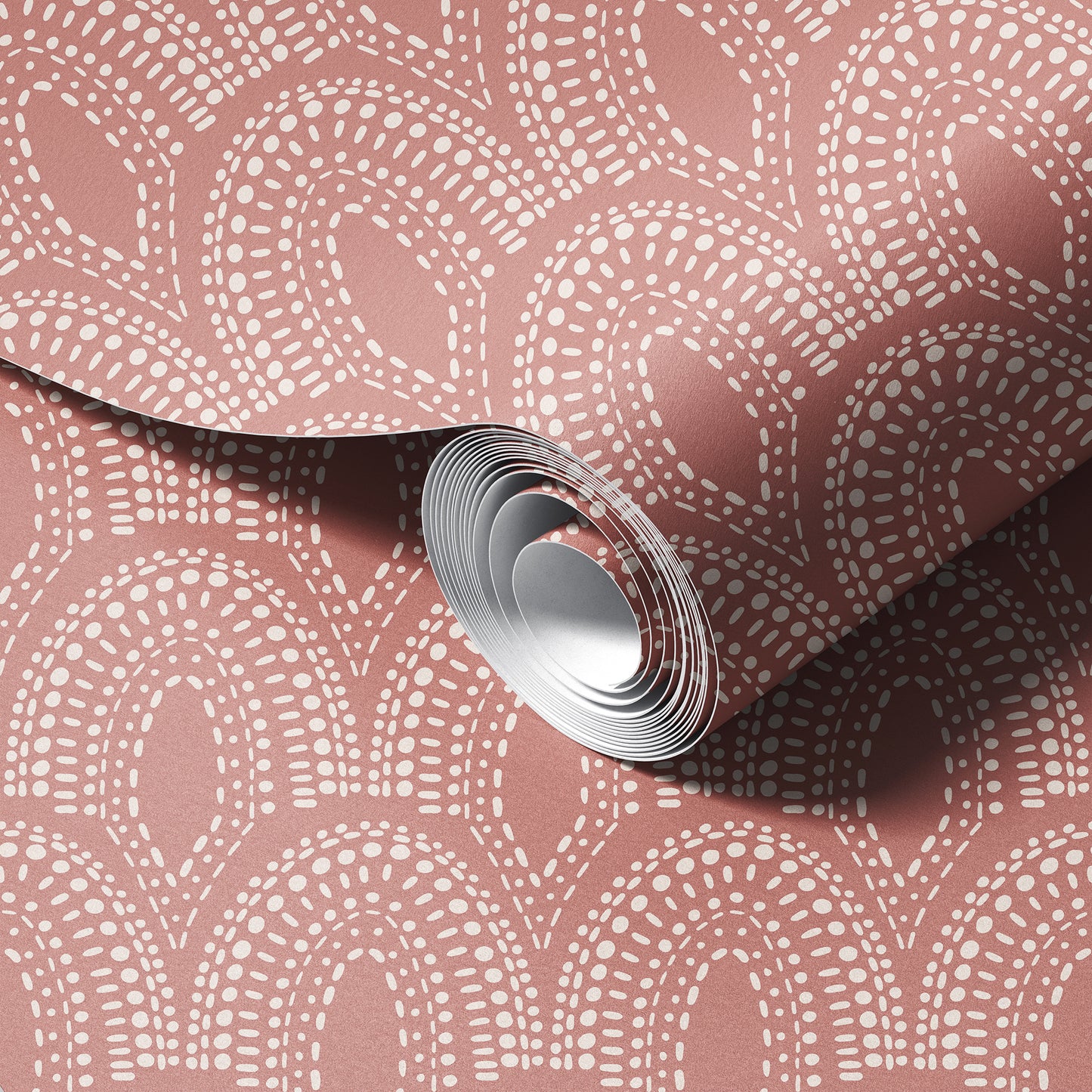 Bohemian Scallops Wallpaper