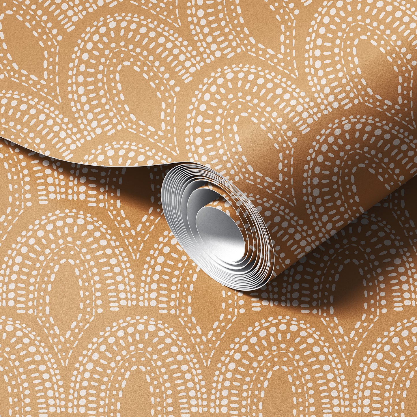 Bohemian Scallops Wallpaper