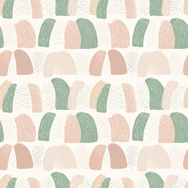 Boho Brushstrokes Wallpaper